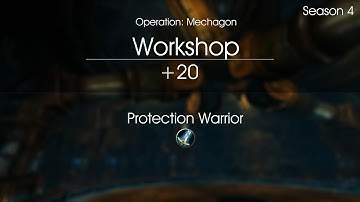Operation: Mechagon - Workshop +20 - Protection Warrior - Rads