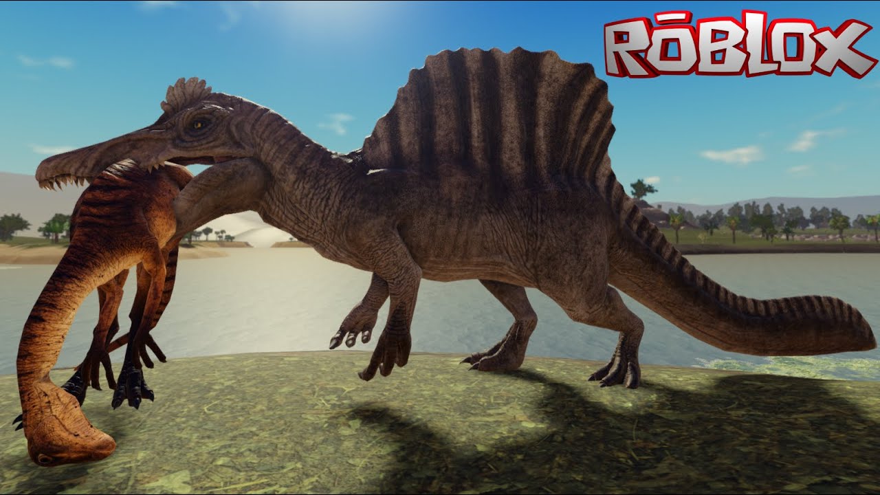 ESPINOSSAURO, DINOSAUR LIFE da ROBLOX , GAMEPLAY