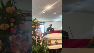 Pastor C. L. Gary eulogized his mom Katie Gary's funeral 