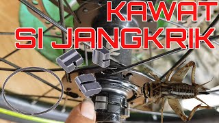 Restorasi hub jangkrik #springhub #perhub #pawl #freehub #jangkrik #tawon