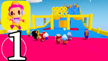 Fall Star: Fun Championship - Gameplay Walkthrough Part 1 - Tutorial (iOS) Mobile Game Daily Trandin