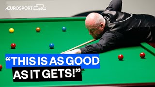 "The Most Immaculate Break!" | John Higgins Clears Back to Back Centuries | Eurosport Snooker