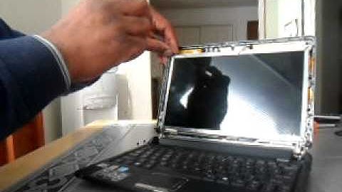 Gateway LT2016 Screen Replacement.AVI