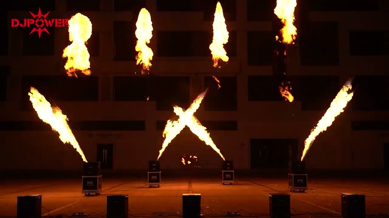 TOPCAT-Flame Machine HF-210S - YouTube