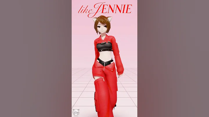 [#MMD] #JENNIE - #likeJENNIE #Challenge [Motion DL]