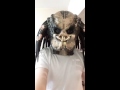 Predator Mask Fitting