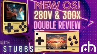 Anbernic 300X & 280V Review  Worth it in 2023? (NEW AnberNIX OS)