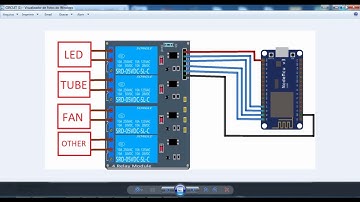 Automação via celular Com Arduíno