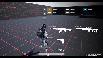 Advance Battle royal Inventory System in Unreal Engine 4