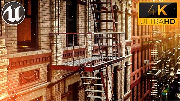 Unreal Engine 5: City Sample ❯ Cinematic Scene ❯ [HD 4K 2022]