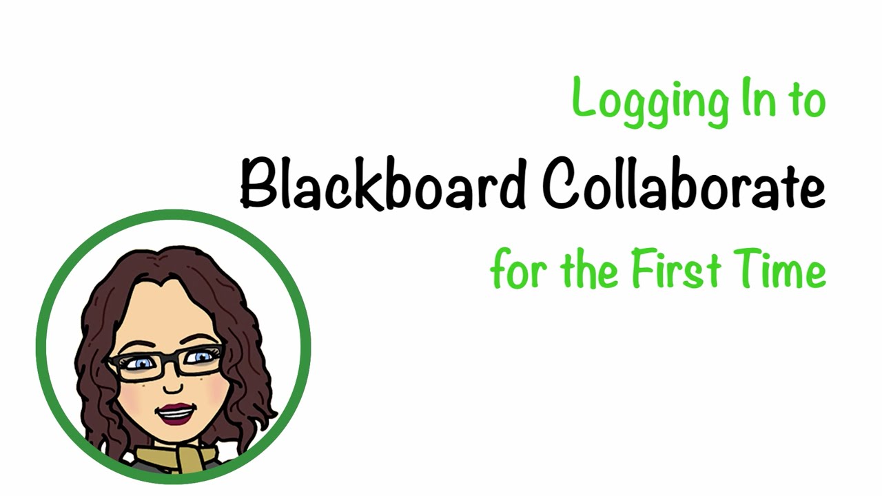 First Login To Blackboard Collaborate YouTube