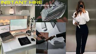 INSTANT HIRE 🤝 Subliminal For Manifesting Dream Job | High Paying | Desired Industry | Work Is Play screenshot 4