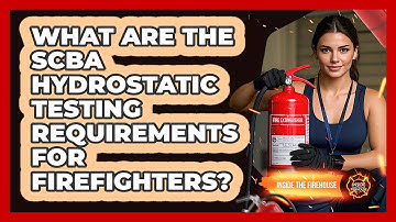What Are The SCBA Hydrostatic Testing Requirements For Firefighters? - Inside the Firehouse