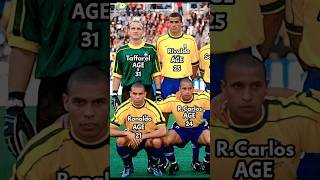 Download Lagu BRAZIL Team group World cup 1998 | Their age in 1998. #football #shorts #brazil MP3