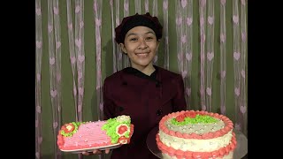 How to make Chiffon cake and Swiss roll with Swiss meringue buttercream frosting ( for TESDA NCII)