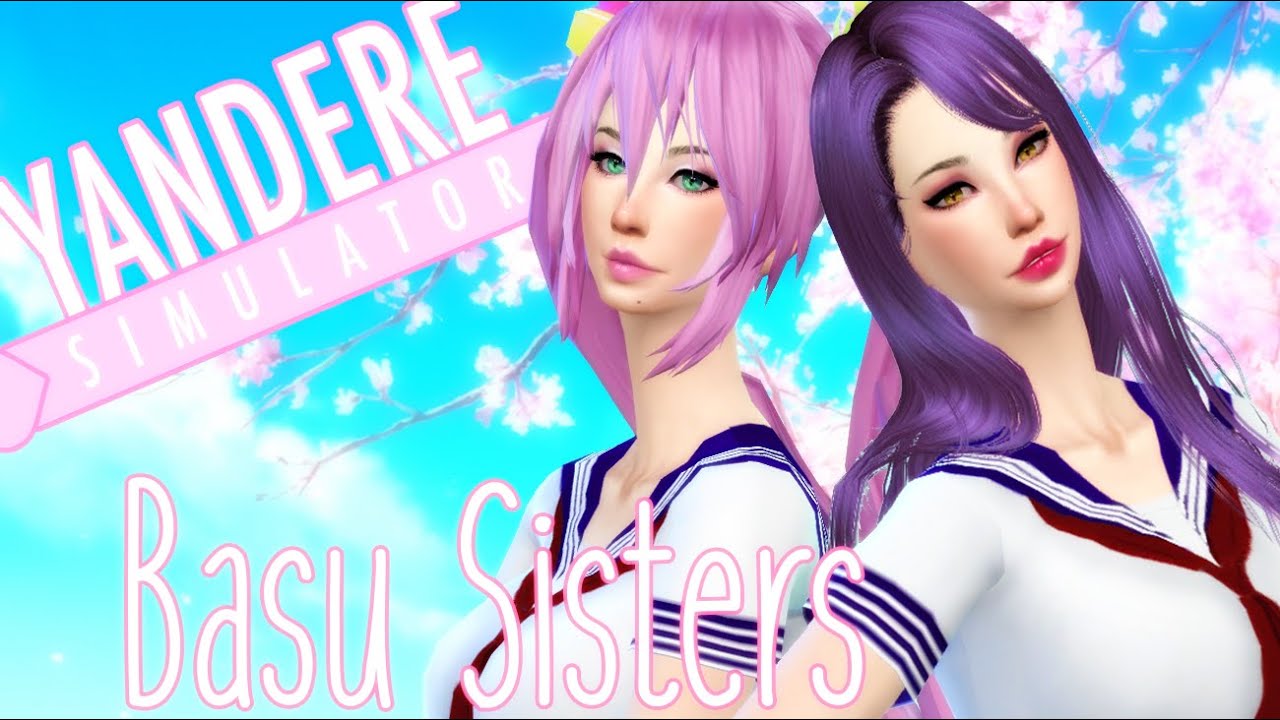 The Sims 4: Create A Sim | Yandere Simulator - Basu Sisters - YouTube