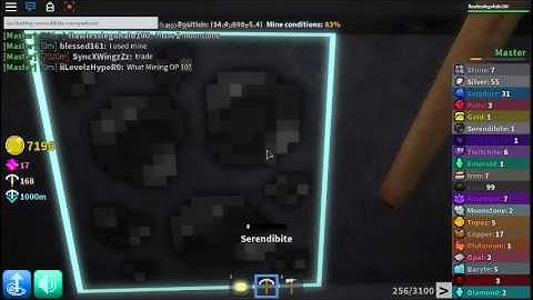 roblox azure mines finding serendibite?!