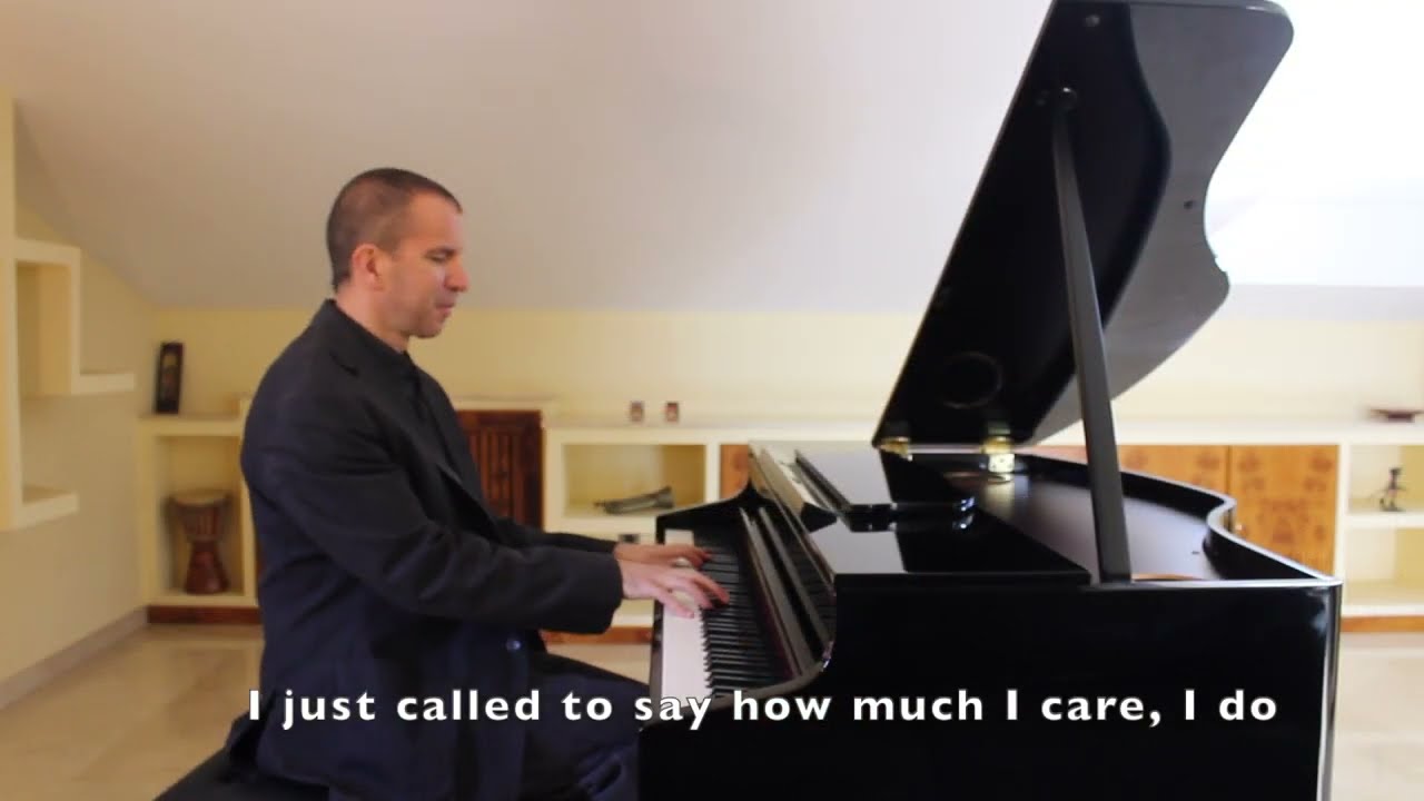 I just called to say I love you - Stevie Wonder - Piano cover by