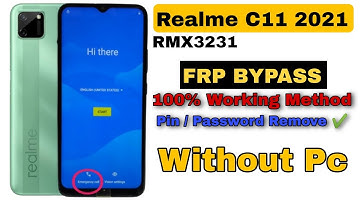Realme C11 2021 FRP Bypass || Realme C11  Google Account Bypass || RMX3231 || Realme C11 2021
