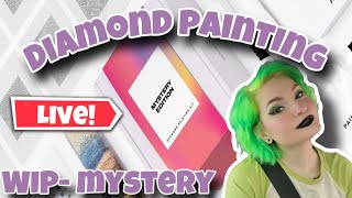 diamond paint &amp; chat w/ me!💎 | 🔴LIVE |