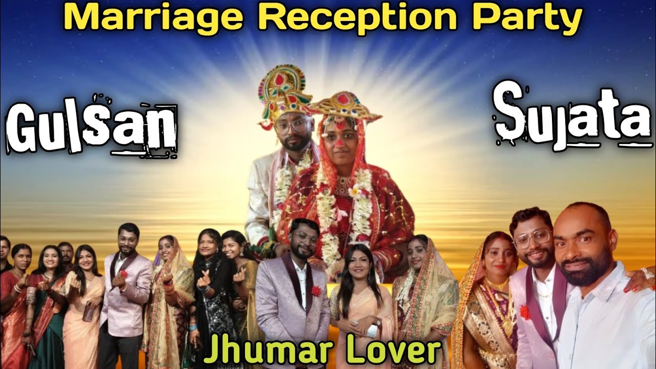Jhumar Singer Star Gulsan Weds Sujata || Marriage Reception Party Video || Keonjhar @TiTu_CREATION