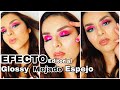 COMO HACER EL EFECTO GLOSSY , MOJADO O ESPEJO. #makeup #editorial súper fácil