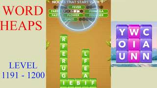 Word Heaps Level 1191 - 1200 | All Answers | Walkthrough screenshot 4