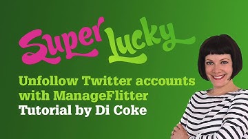Using ManageFlitter to unfollow Twitter accounts