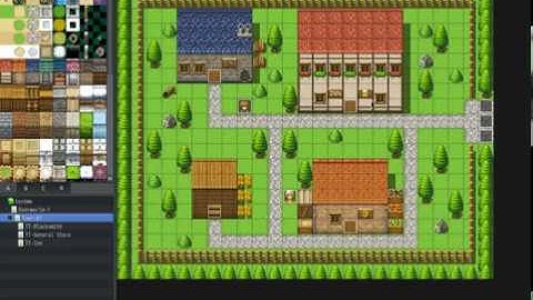 RPG Maker MV Tutorial: Part 9 - Livening up your towns.