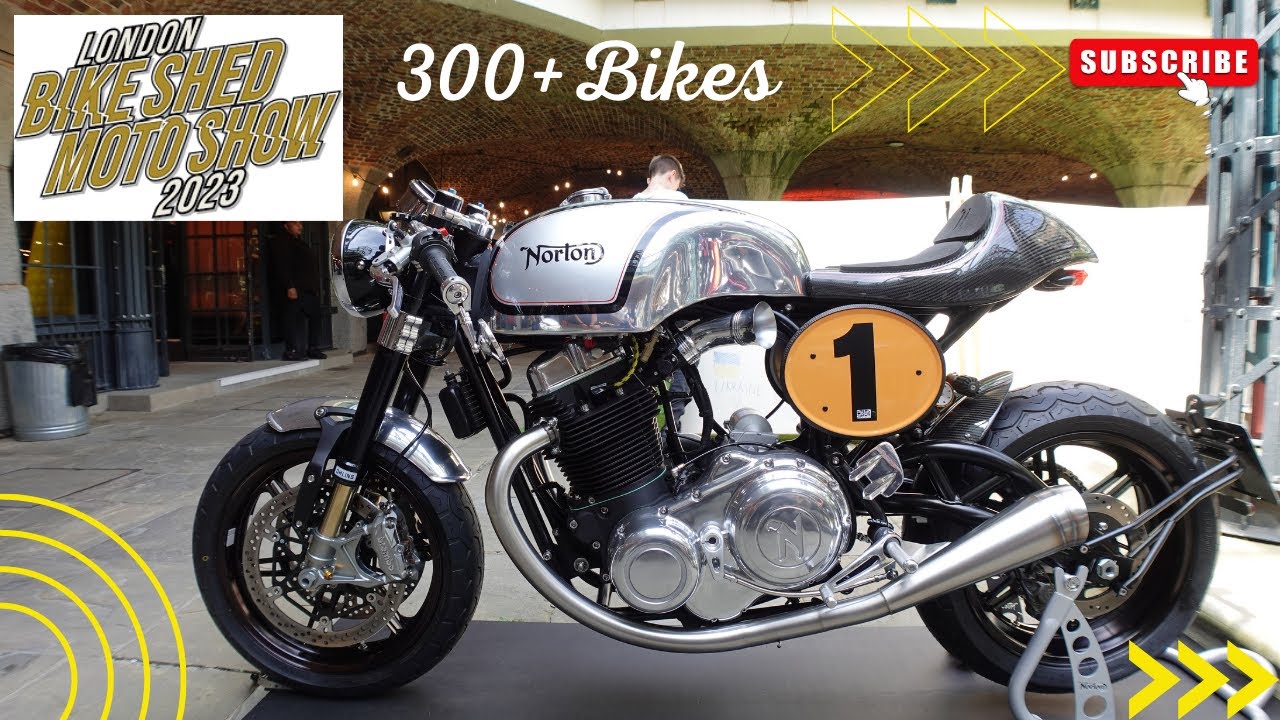 Выставка мотоциклов BIKE SHED в Лондоне 2023