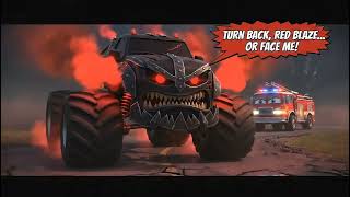 Fire Station Heroes – Episode 15 | Red Blaze vs Dark Claw | Talking Fire Trucks for Kids