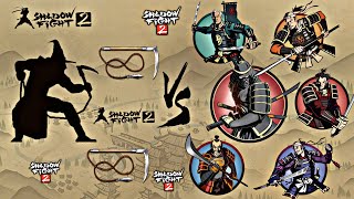 Shadow Fight 2 Kusarigama Vs Shogun And Bodyguards