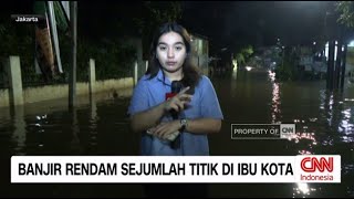 Dilanda Hujan Deras, Banjir Rendam Sejumlah Titik di Jakarta