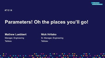 Parameters | Oh, the places you