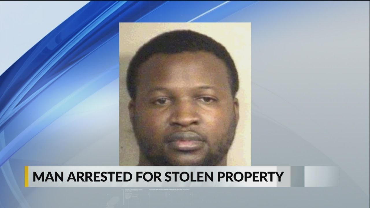 Man arrested for stolen property - YouTube