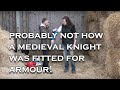 Armour fitting: How did a knight get measured for his armour? (We try a modern technique)