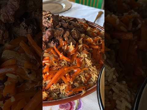 Настоящий узбекский плов на костре #пловнакостре #рецепты #рецептплова #пловрецепт