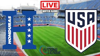 Honduras vs USA LIVE STREAM CONCACAF Nations League Semi-Final Soccer Match USMNT Watchalong