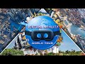 Virtual reality word tour