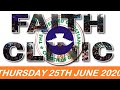 RCCG JUNE 25TH 2020 FAITH CLINIC | YOU WILL RECOVER ALL