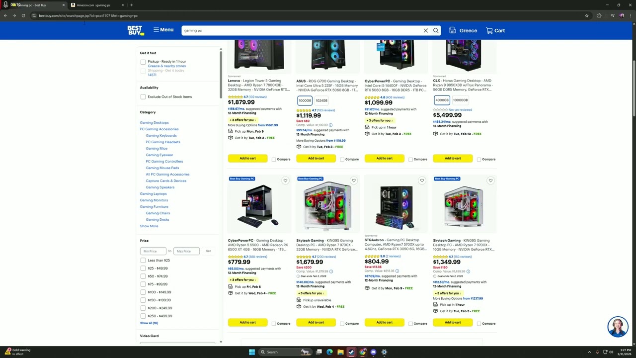 BEST PRE BUILT PC FOR UNDER 1000 2026 NO SALE YouTube 