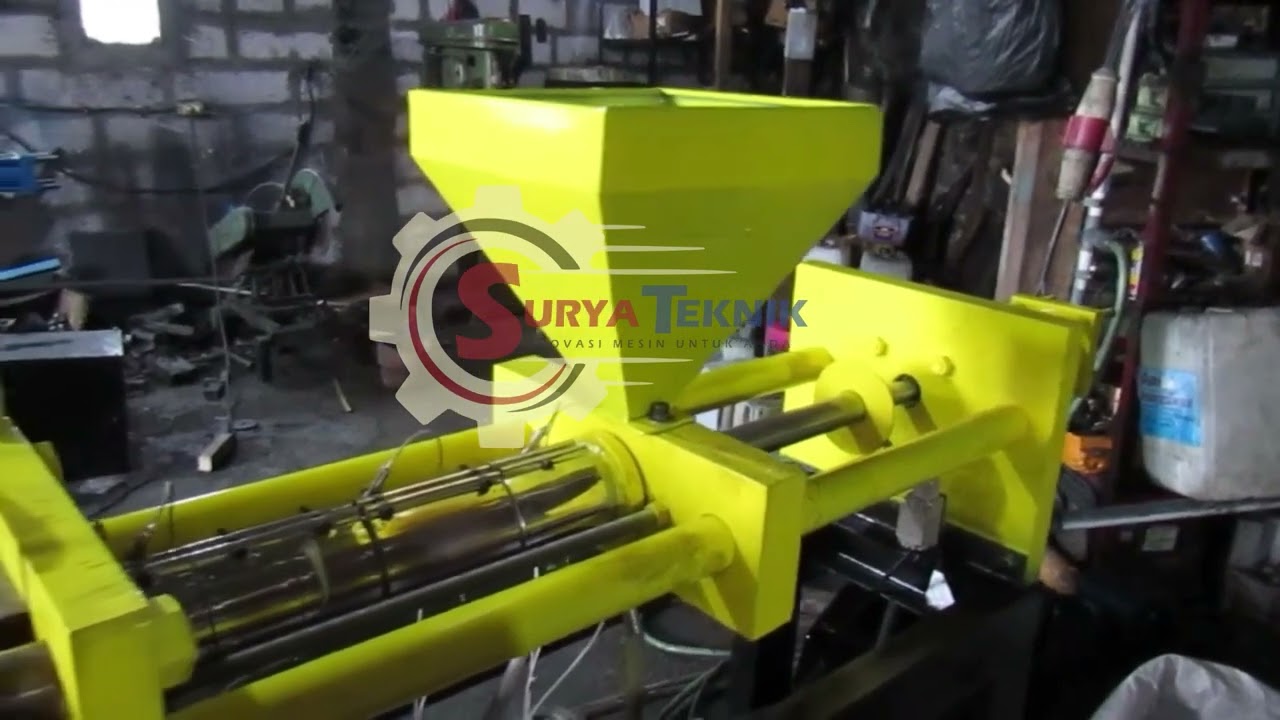 Cara Menggunakan Mesin Cetak Tutup Galon Part 2