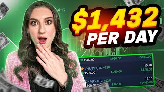 BINARY OPTIONS BEST STRATEGY |  $1,432 IN 11 MIN - NEW TRADING STRATEGY