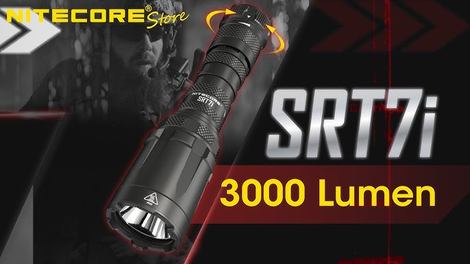 NiteCore SRT6i taktische Taschenlampe mit 2100 Lumen für den