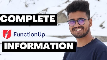 FunctionUp BootCamp Complete Information