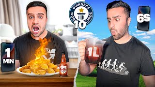 ده تا از رکورد های گینس رو انجام دادم 🔥I do 10 Guinnes Rekord