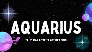 AQUARIUS♒️”I AM IN LOVE” “U CAN TELL BY THE WAY THEY'RE WATCHING U AQUARIUS”❤️👀LOVE TAROT 24-31 May