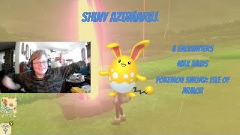 Event Train Rolls On! ✨SHINY AZUMARILL!!! @ 6 Max Raids! #5 Isle of Armor Shiny Reactions