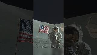 Why can’t we take a picture of the flags on The Moon? #space #moon