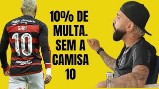 Bastidores da conversa de Marcos Braz com Gabigol. Flamengo multa em 10% do salário e tira camisa 10